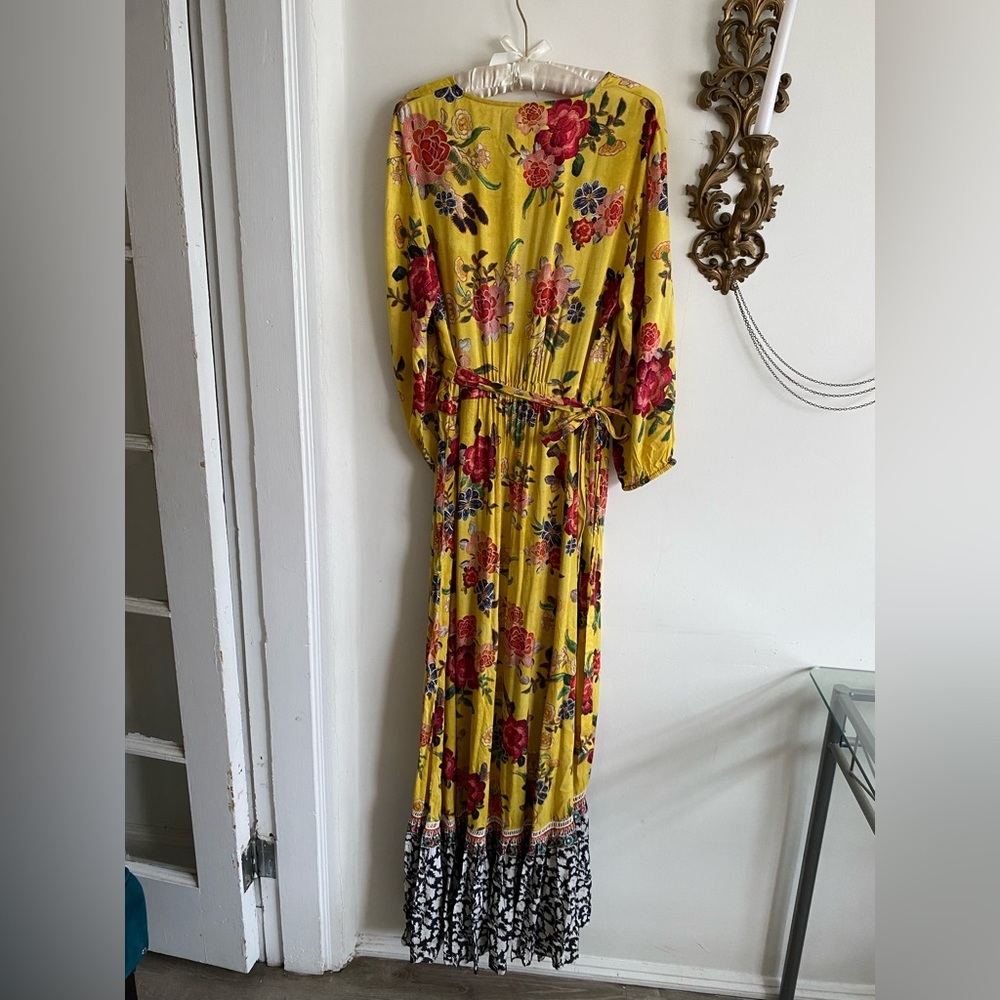 FARM RIO SUNLIT WRAP DRESS - Picture 9 of 16